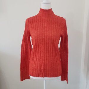 NWT Madewell Wool Alpaca-Blend Mock neck Sweater - Medium